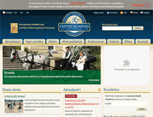 Tablet Screenshot of centrumhipiki.com